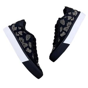 rag & bone RB Army Low Sneakers in Leopard Stud New in Box Size 7.5